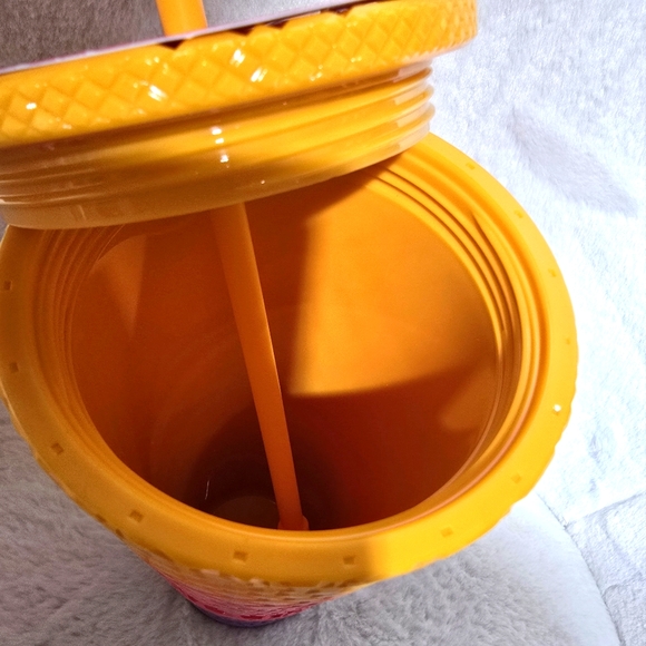 STARBUCKS Day of the Dead Skull Straw Topper Sorbet Jeweled 24oz Limited Edition - Picture 4 of 6